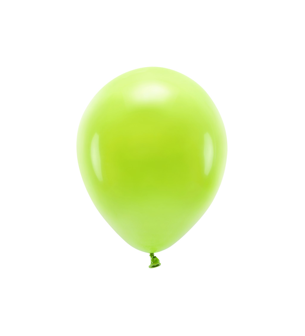 Eko balónky světle zelená