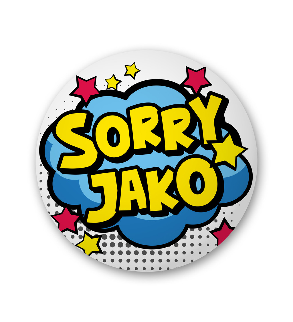 Placka Sorry jako