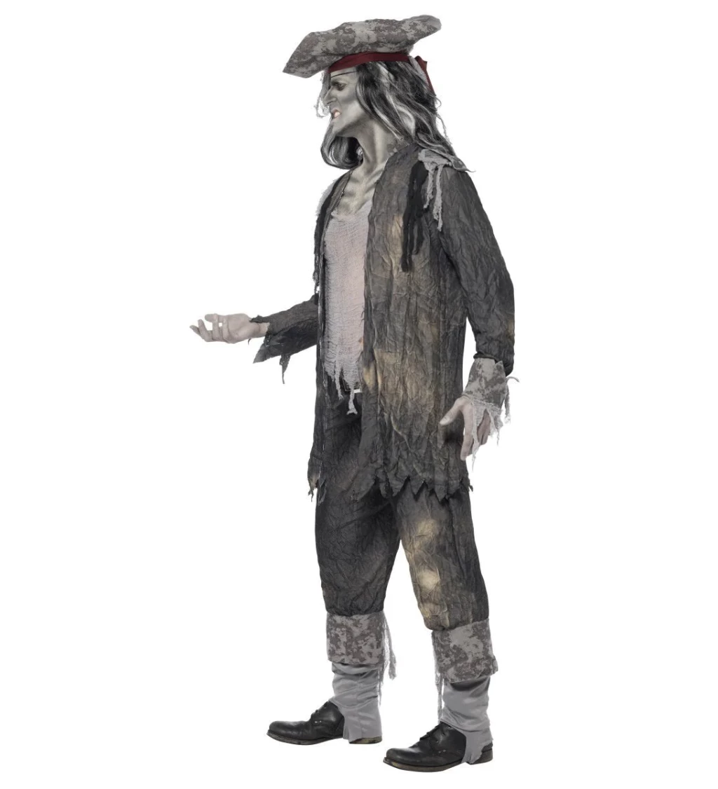 Kostým na Halloween - Zombie pirát