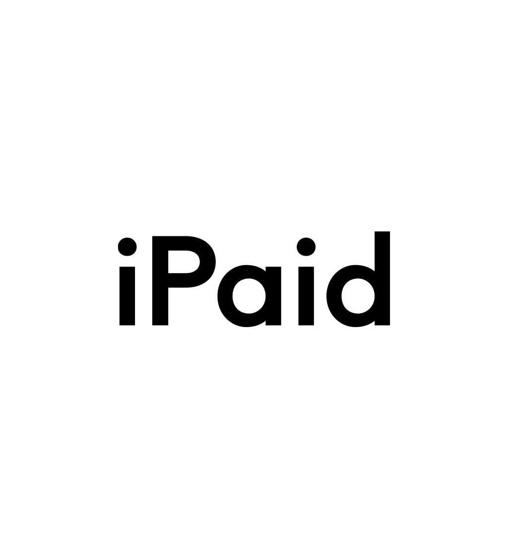 Pánské triko bílé - Ipaid