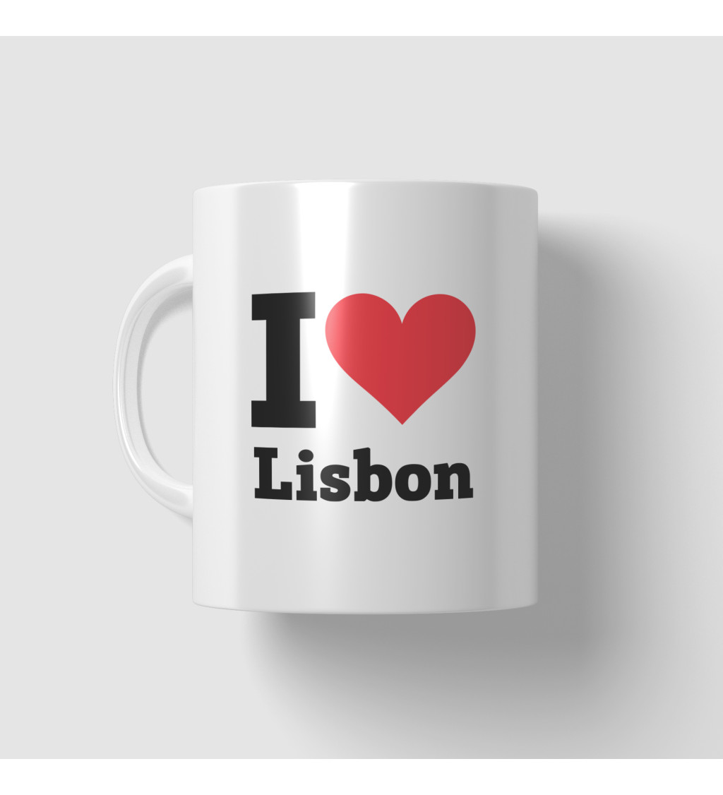 Hrnek  - I love Lisbon