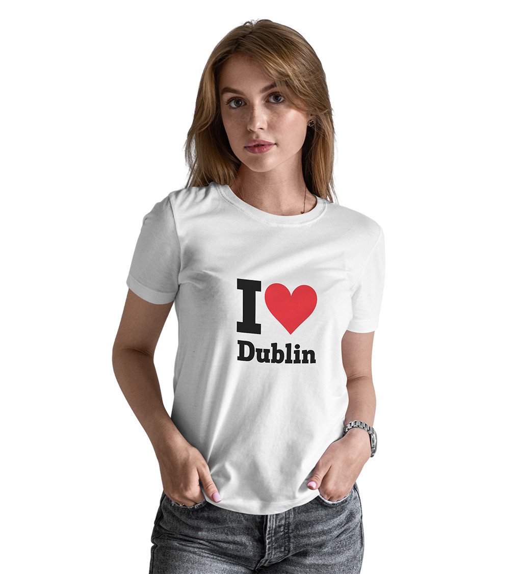 Dámské triko - I love Dublin