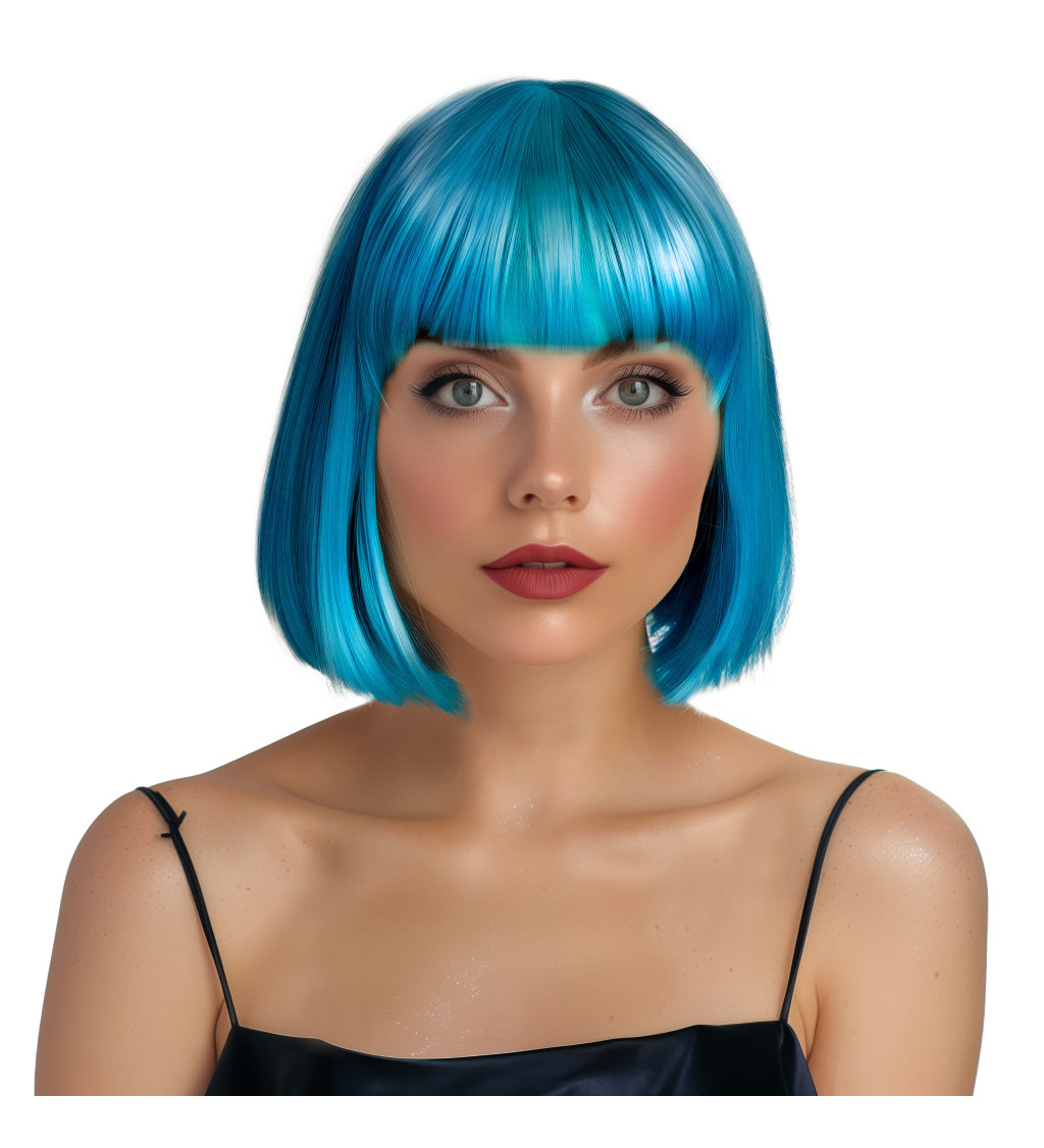 Paruka - mikádo, modrá