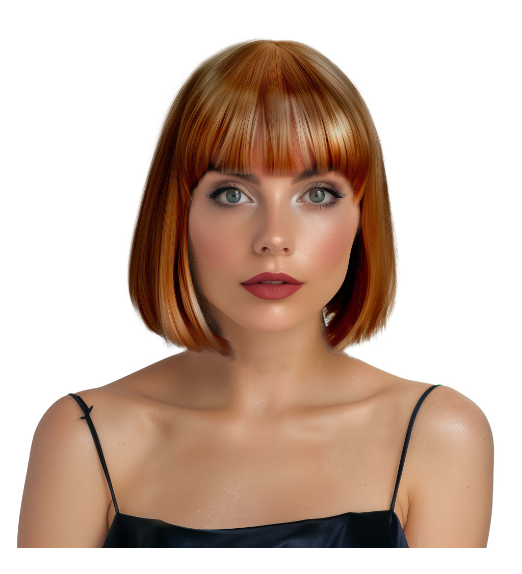 Paruka - mikádo, měděná