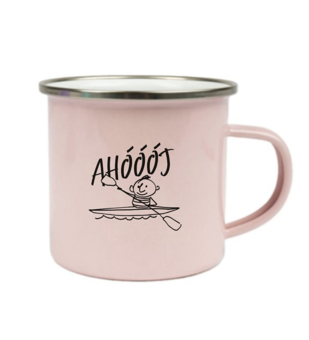 Plecháček - růžový Ahoooj