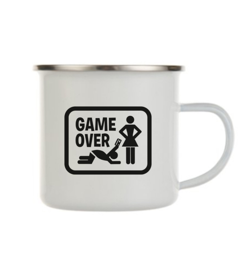 Plecháček bílý - game over