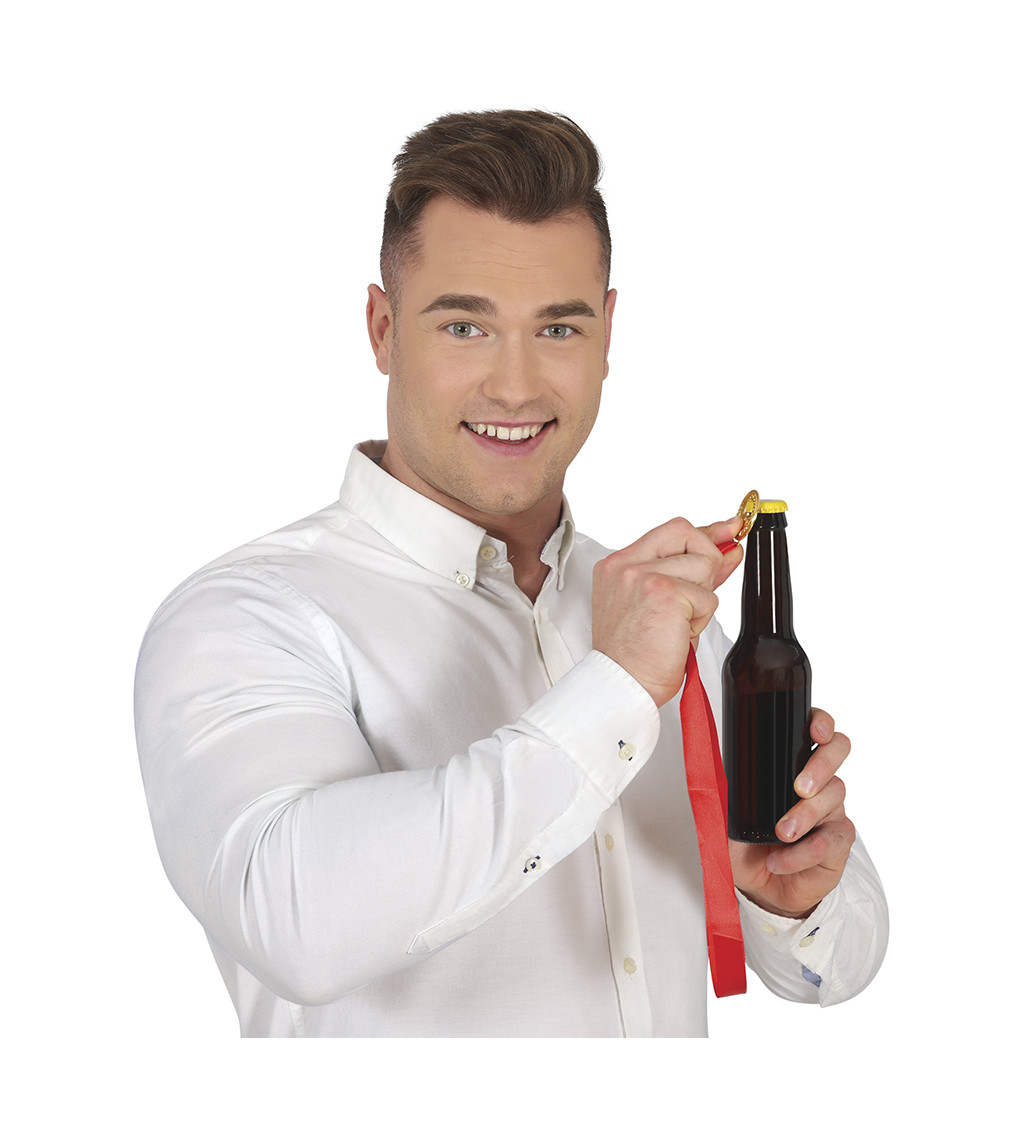 Náhrdelník - s otvírákem na lahve