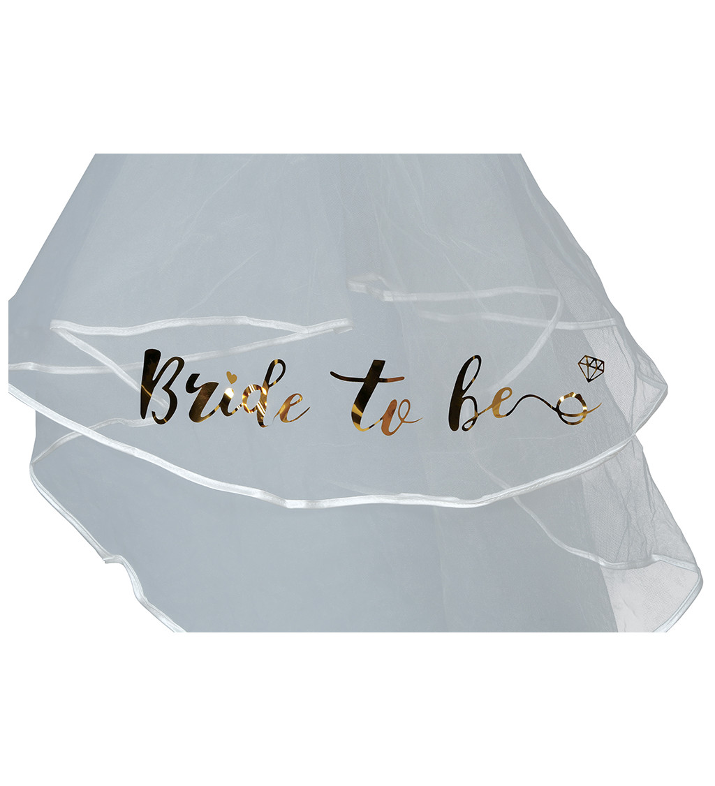 Závoj „Bride to be“