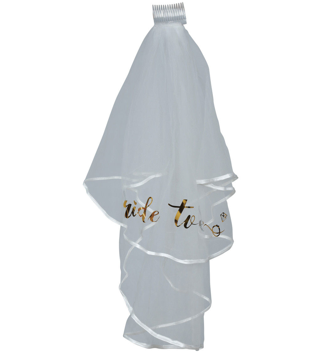 Závoj „Bride to be“