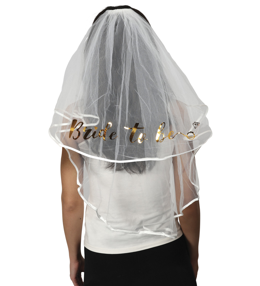 Závoj „Bride to be“