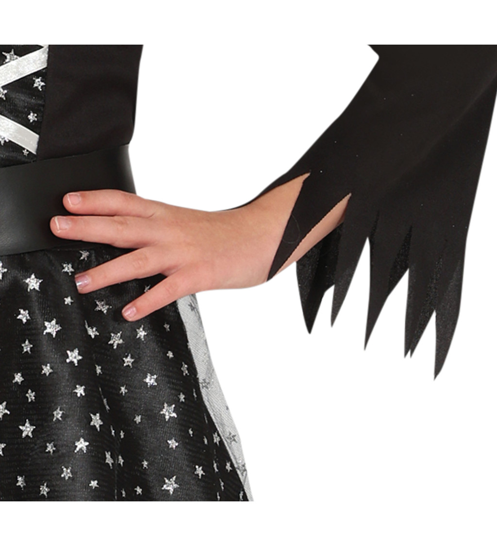 Dětský kostým - hvězdná čarodějnice