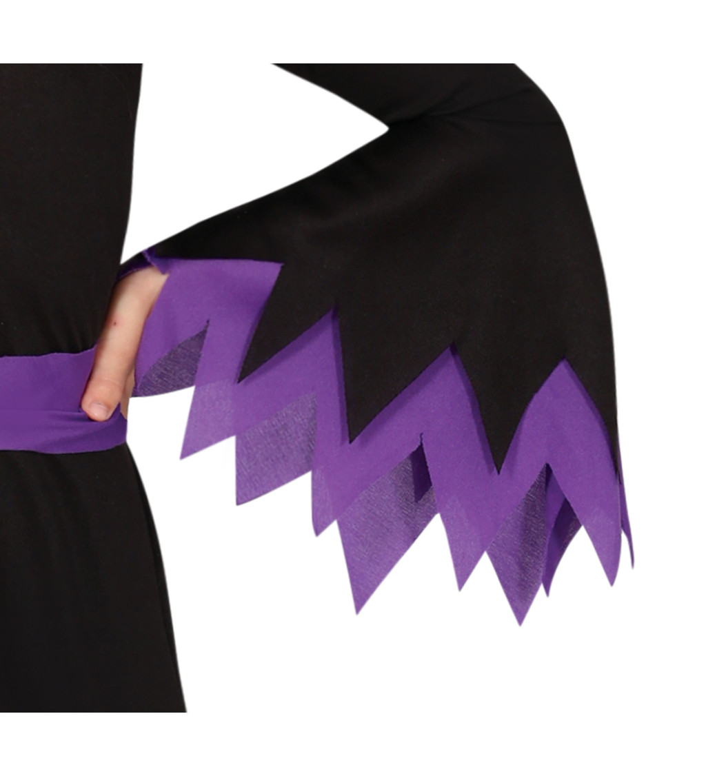 Dětský kostým - elegantní čarodějnice