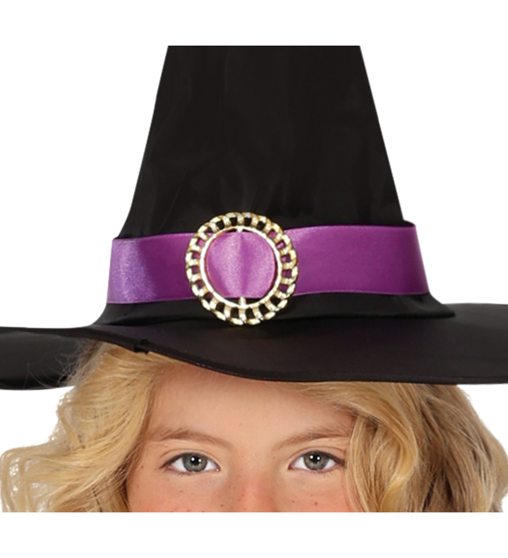 Dětský kostým - elegantní čarodějnice