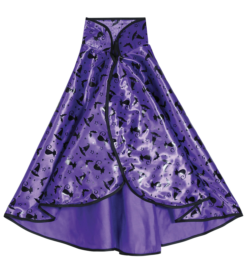 Sada čarodějnice - fialová pro děti