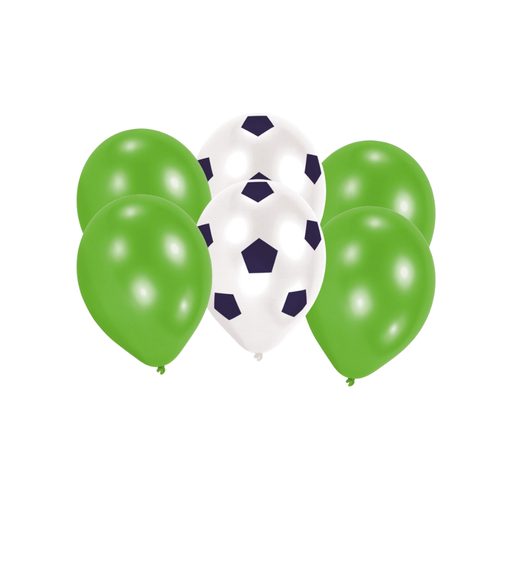 Nafukovací latexové balónky - fotbal