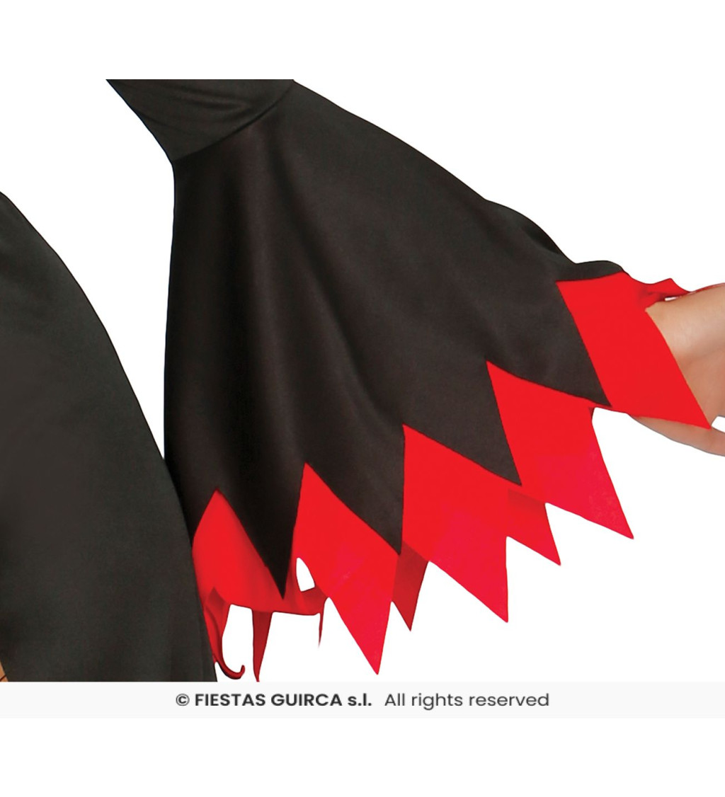 Dámský kostým - Červená čarodějka