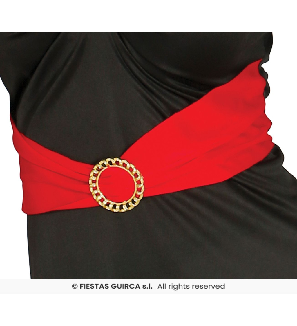 Dámský kostým - Červená čarodějka