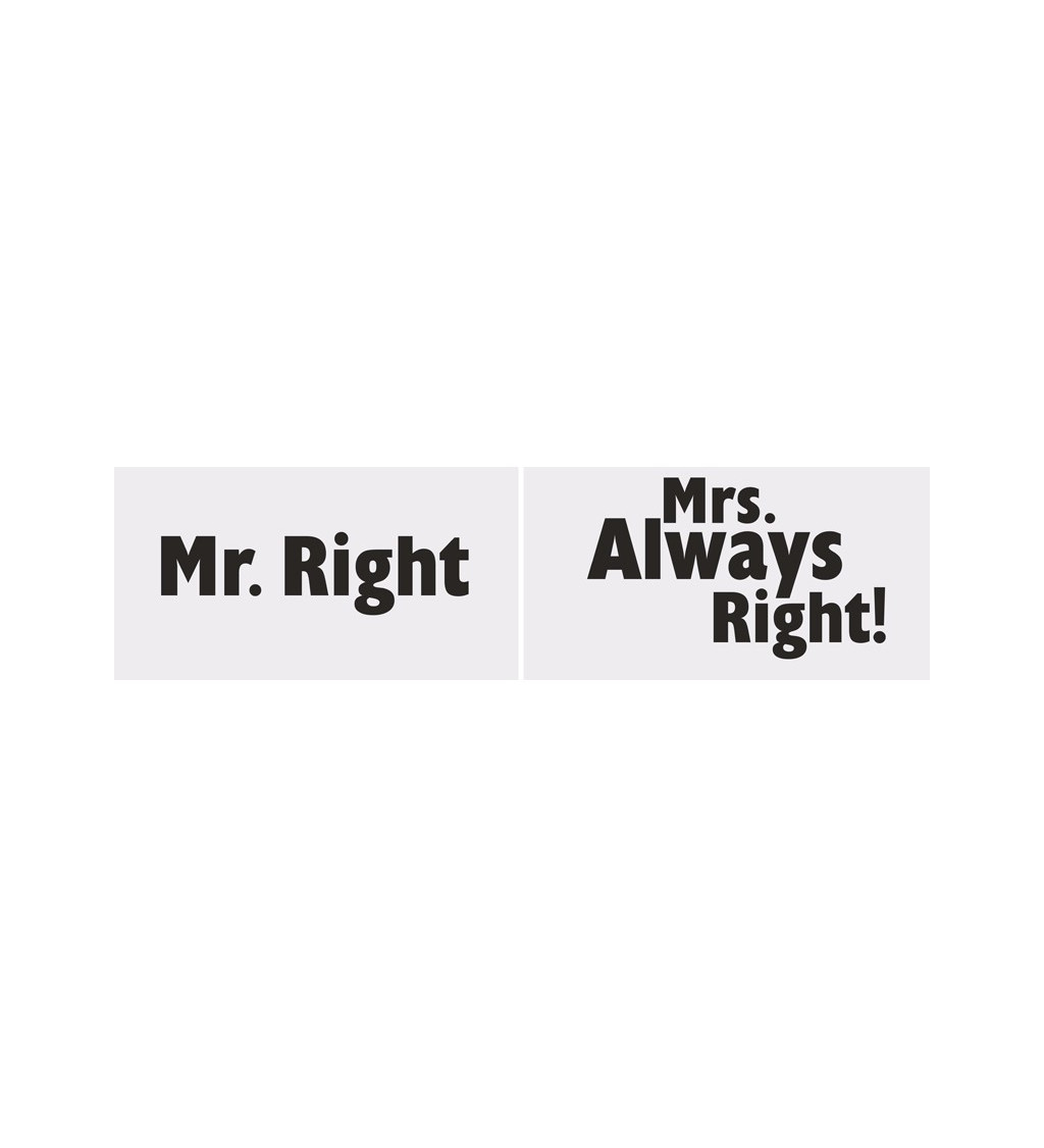 Foto kartičky - Mr. Right