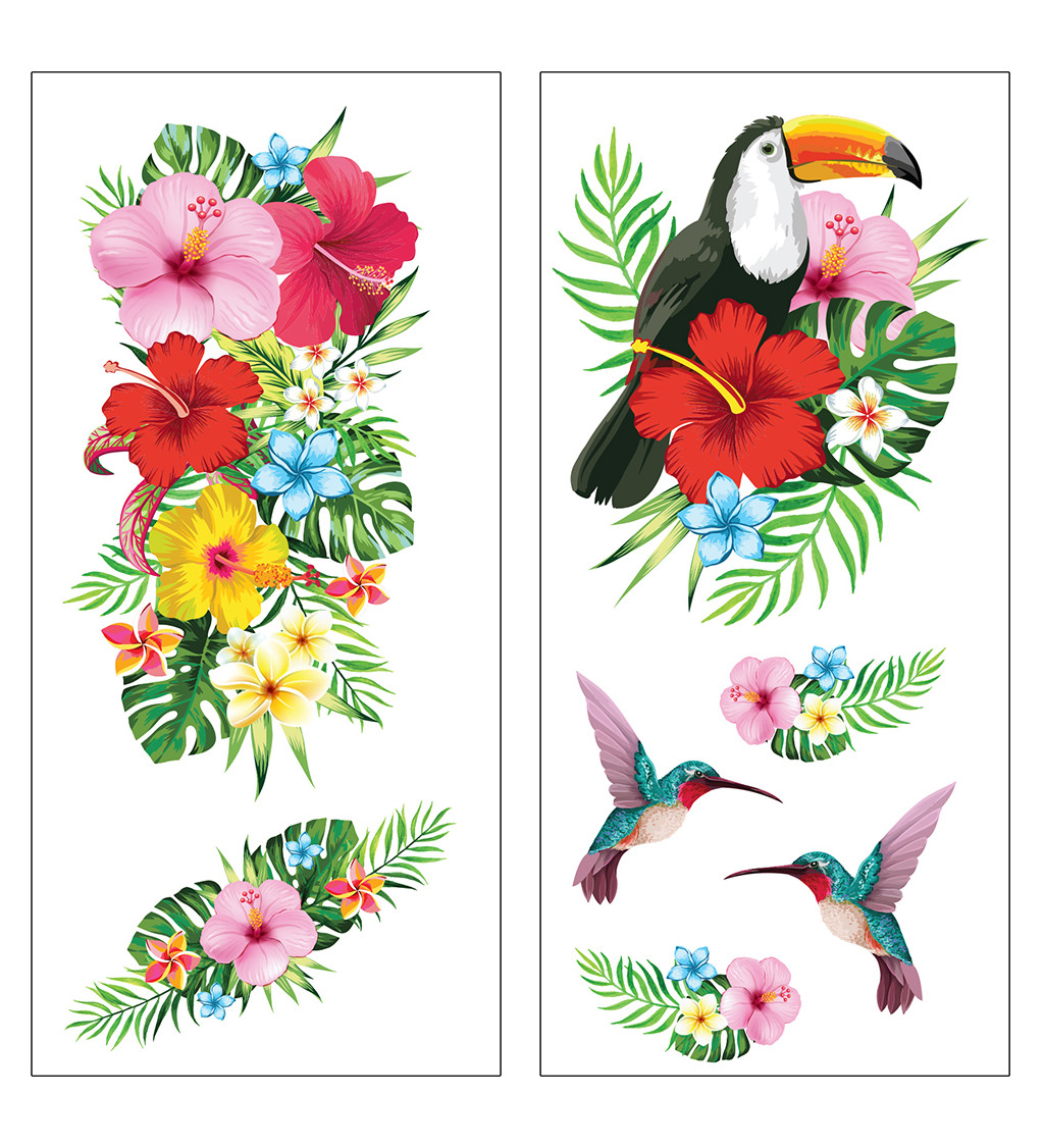 Tropické havajské tetování