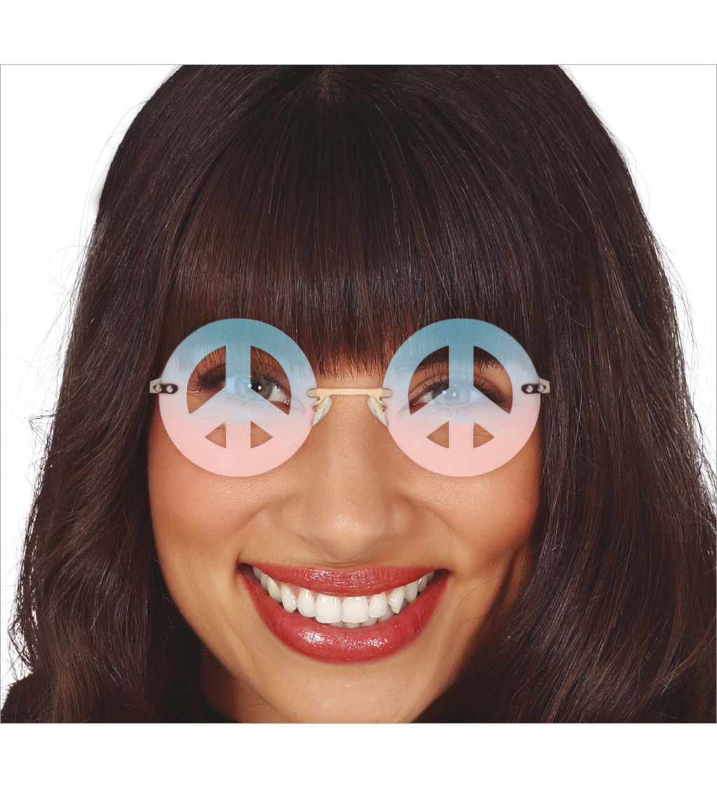 Sluneční brýle - hippie