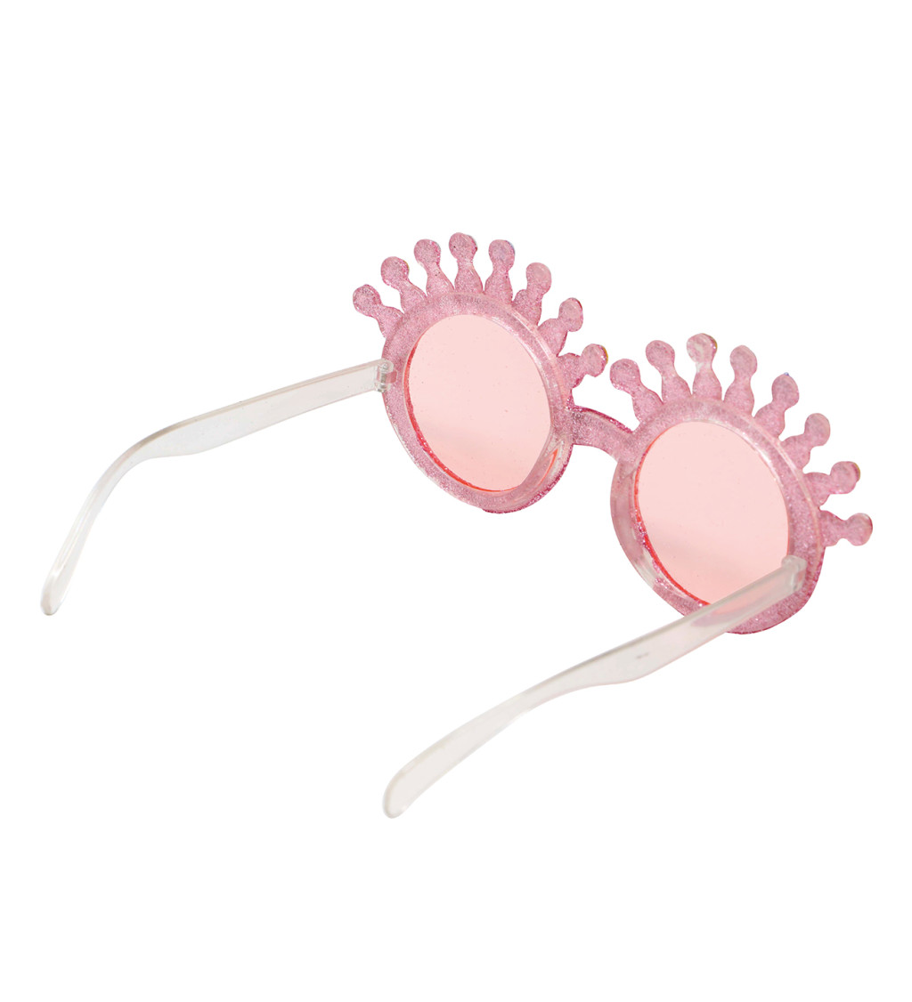 Sluneční brýle - třpytivé korunky