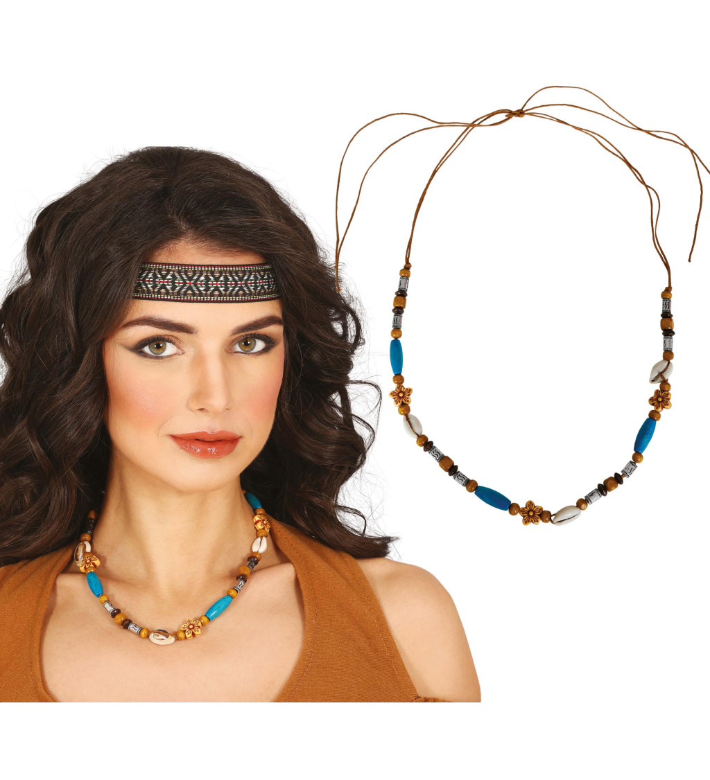 Indiánský náhrdelník