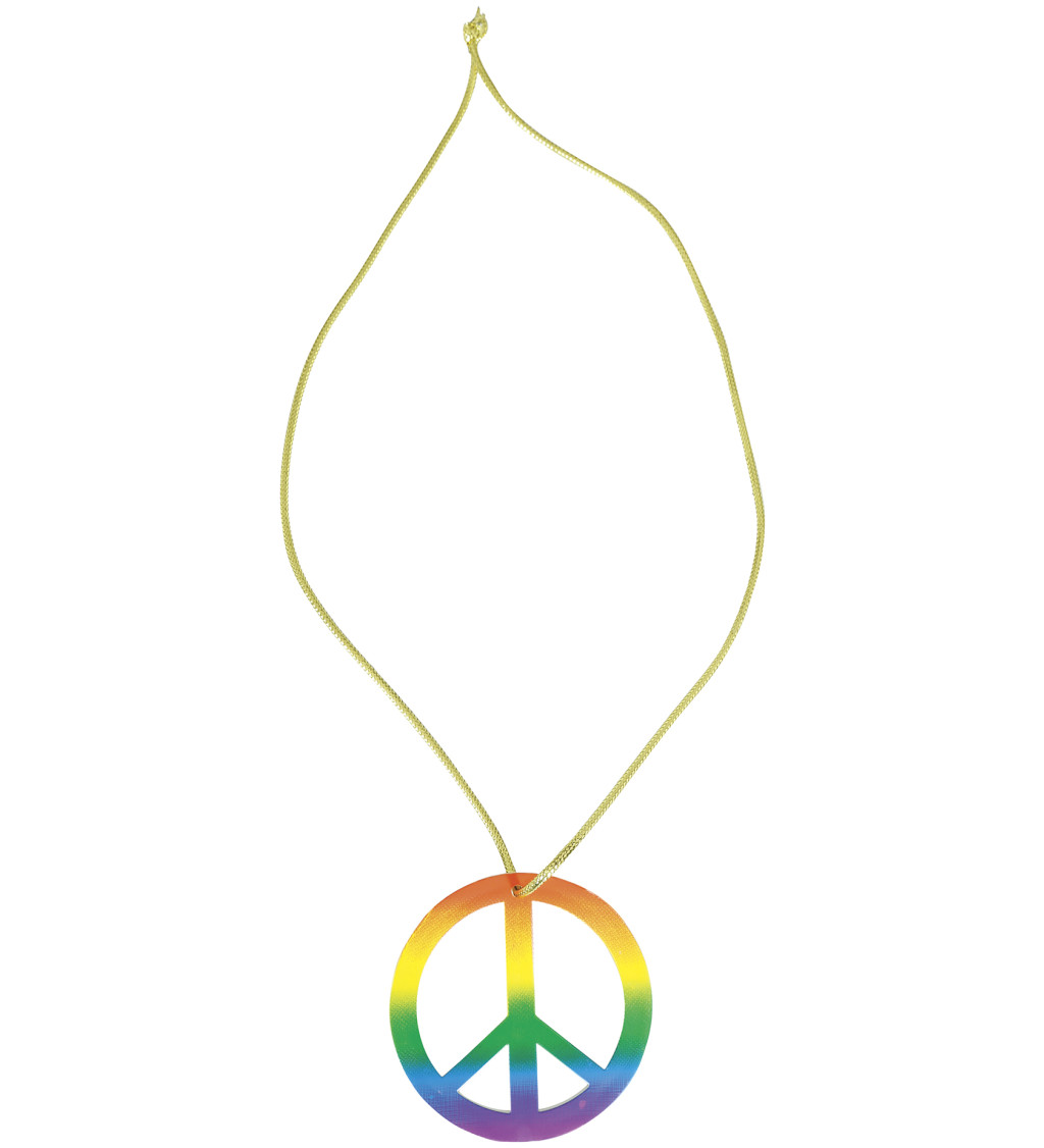 Hippie náhrdelník - barevný