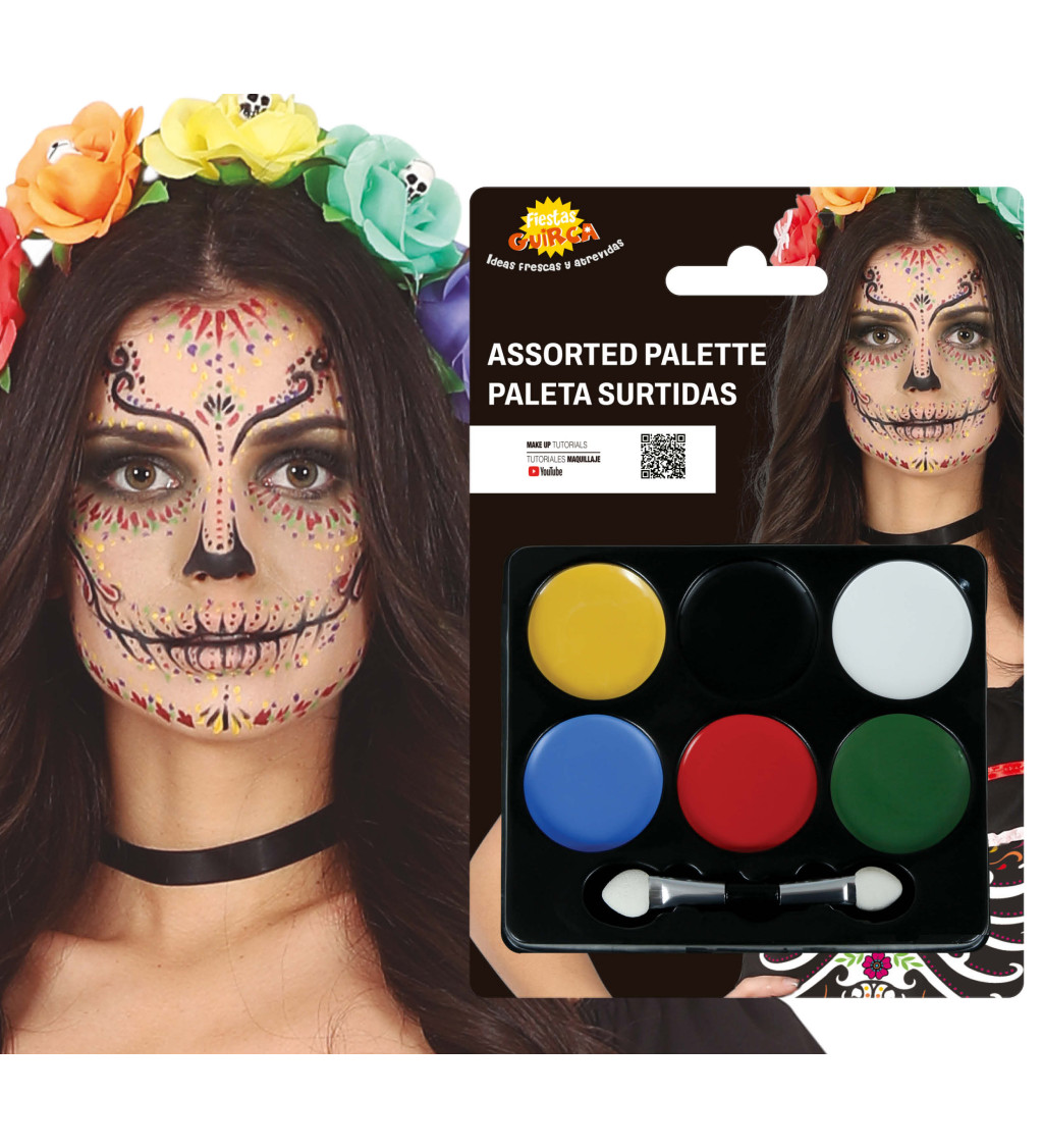 Make-up sada - barevná paletka