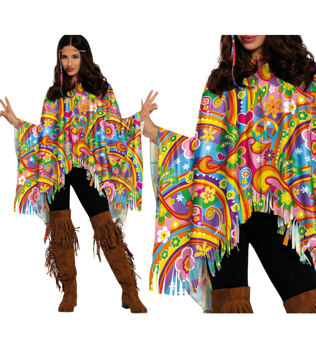 Pončo - Hippie