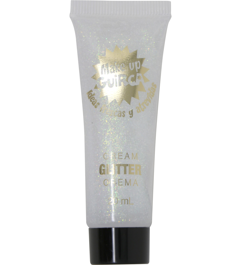 Třpytivý krémový make-up - duhový