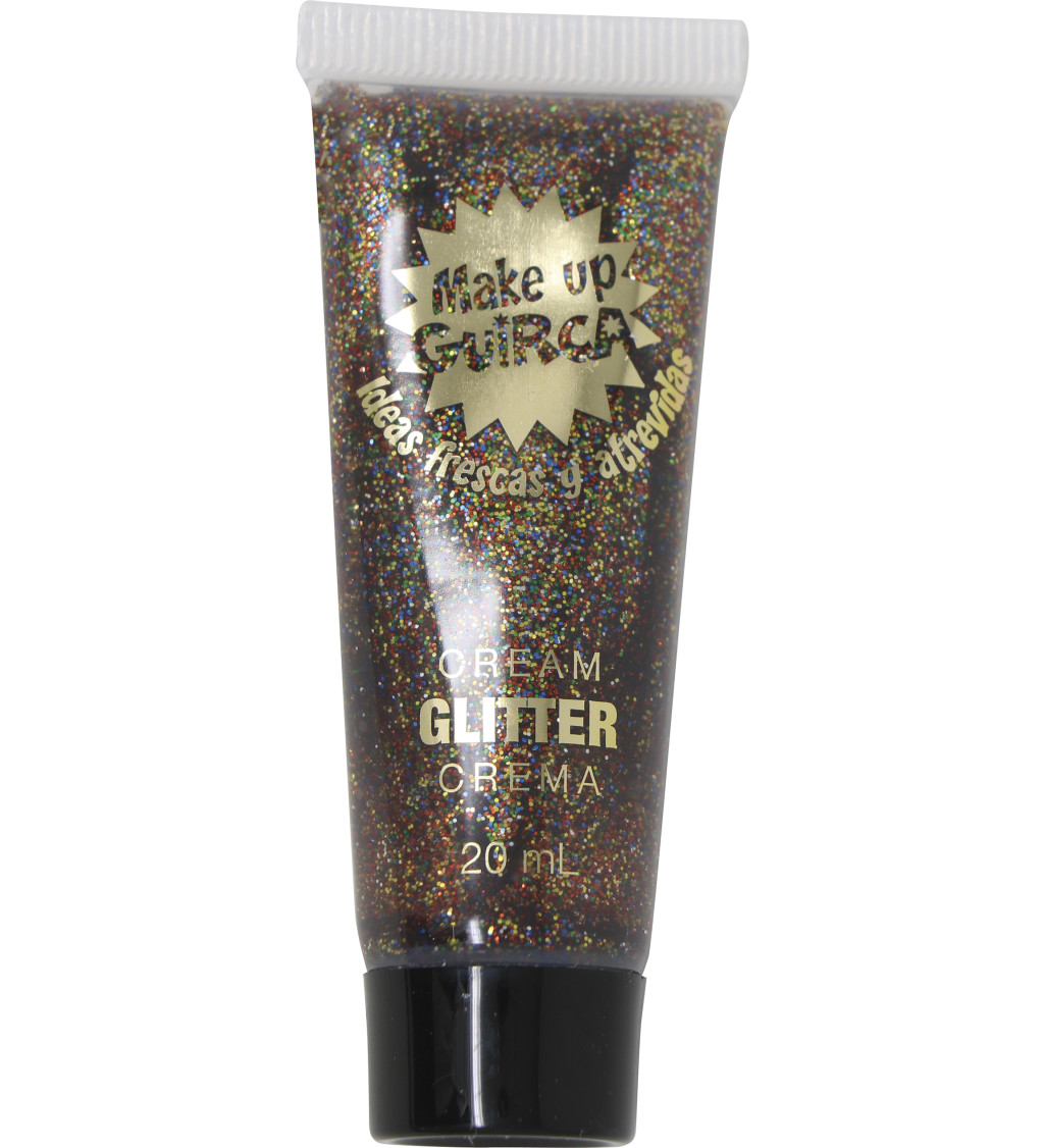 Třpytivý krémový make-up - barevný