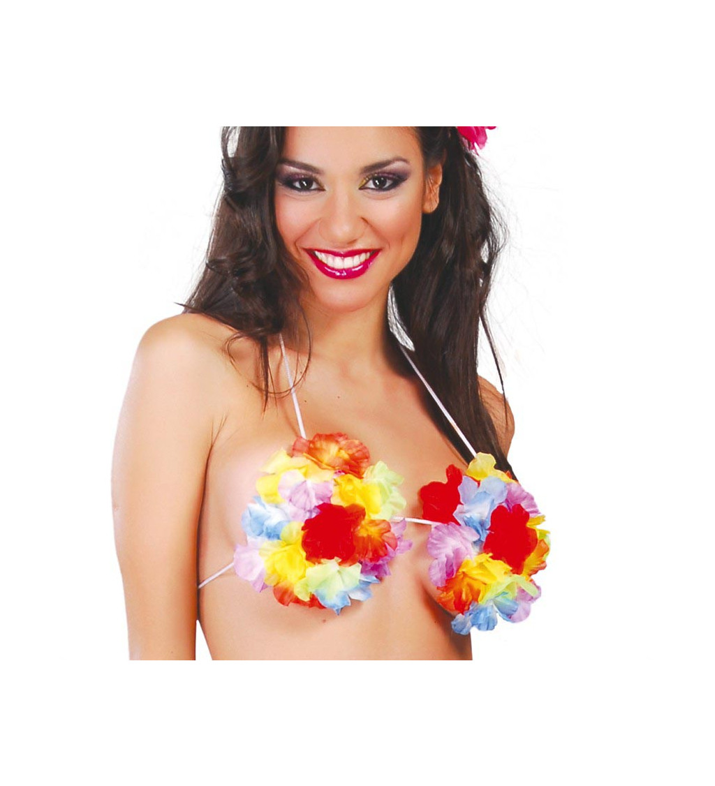 Dámská podprsenka - z květin