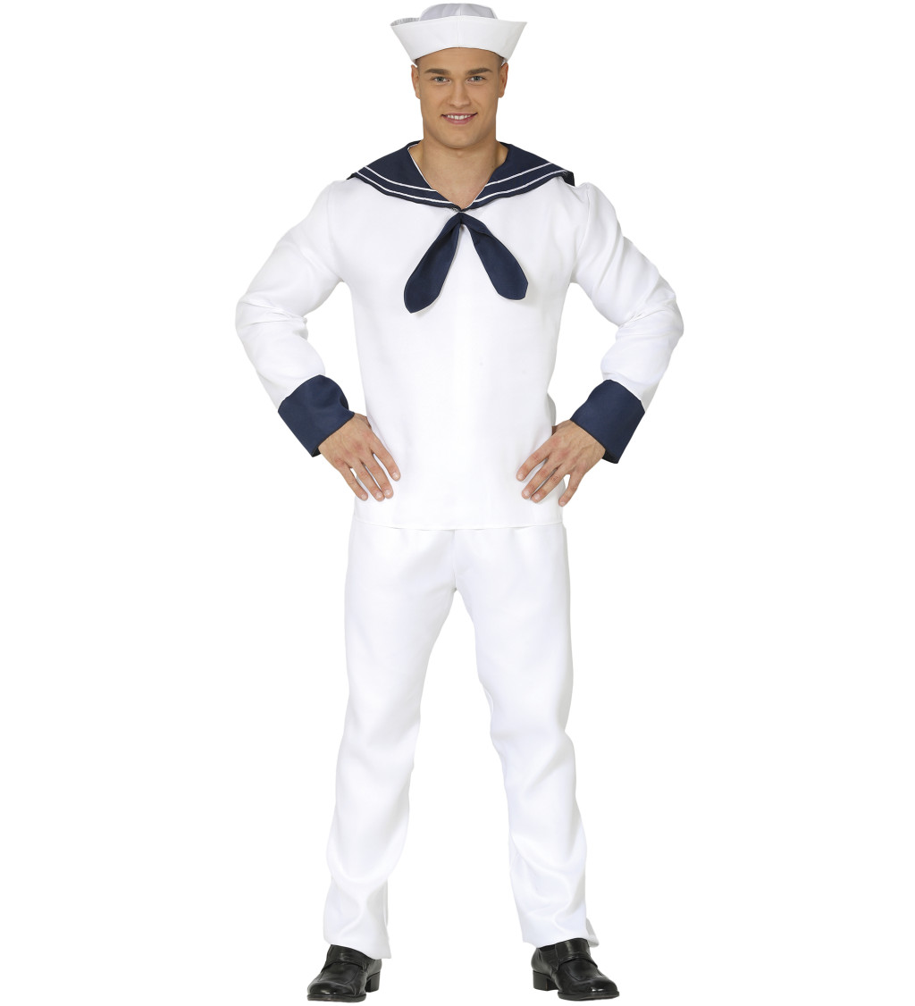 Pánský kostým - Námořník v bílém