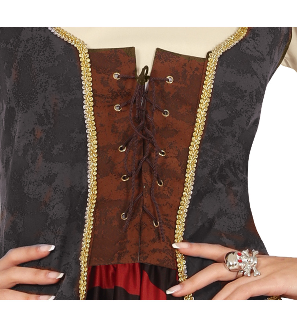 Dámský kostým - Pirátka s korzetem