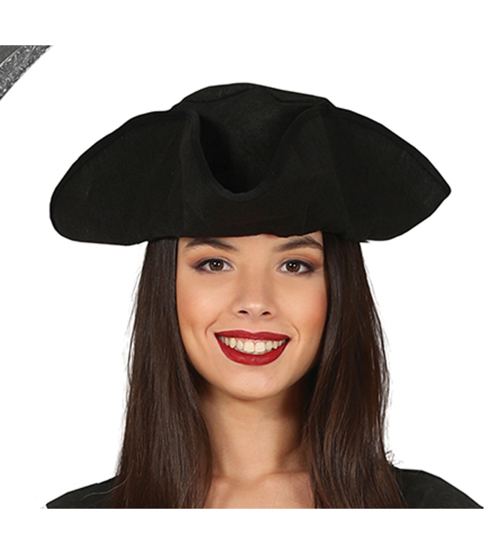 Dámský kostým - Pirátka s pruhovanou sukní