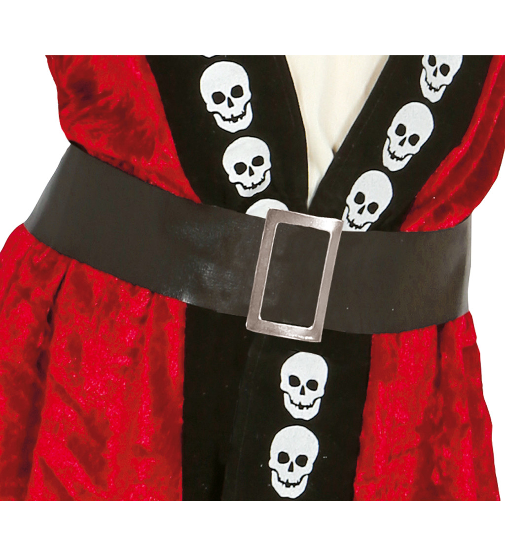 Dětský kostým - Pirátka s lebkami