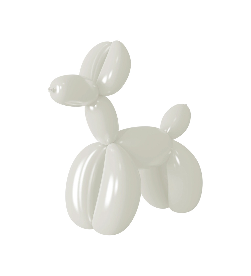 Modelovací balónky - Bílé