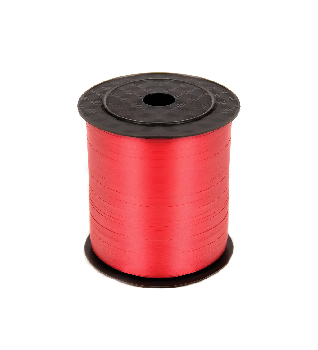 Stuha na balónky - Červená