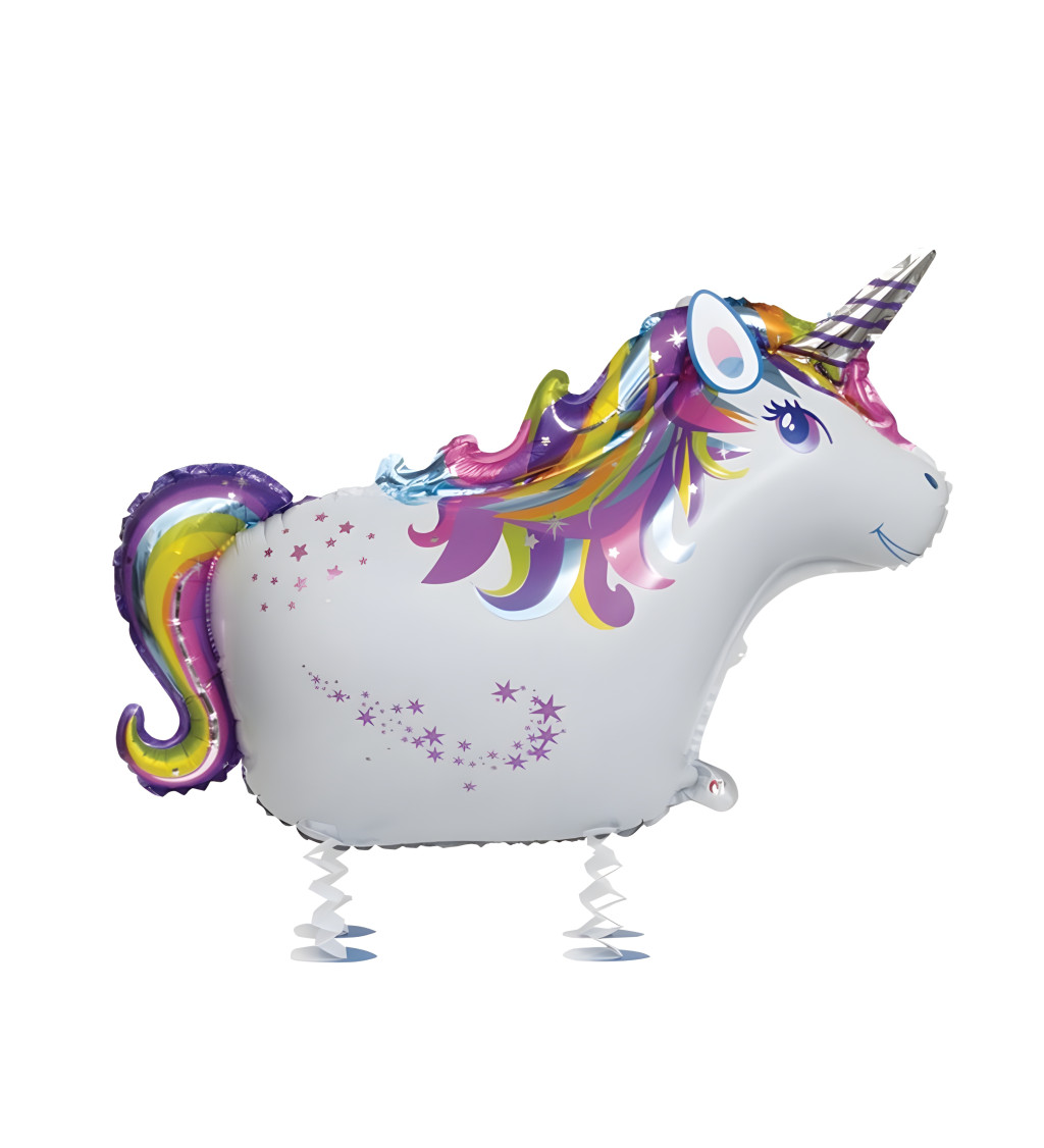 Chodící balónek - Jednorožec