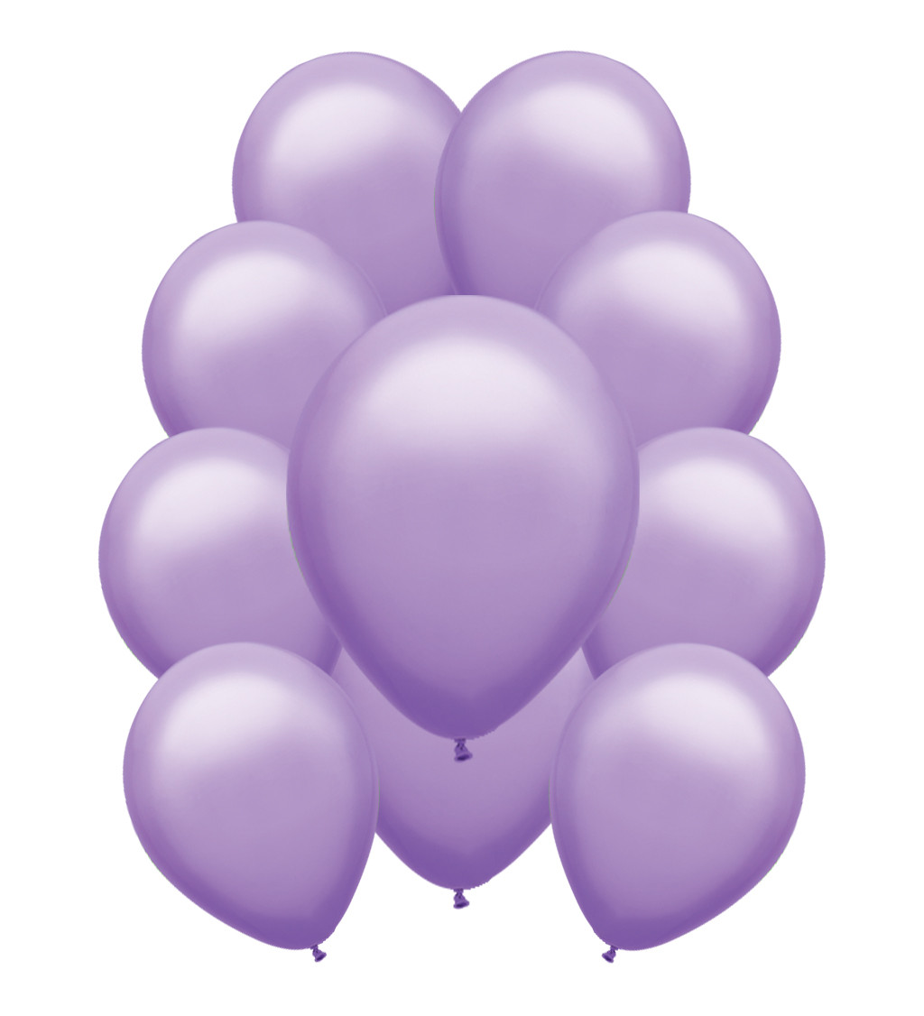 Latexové balónky pastelové - Světlé fialové