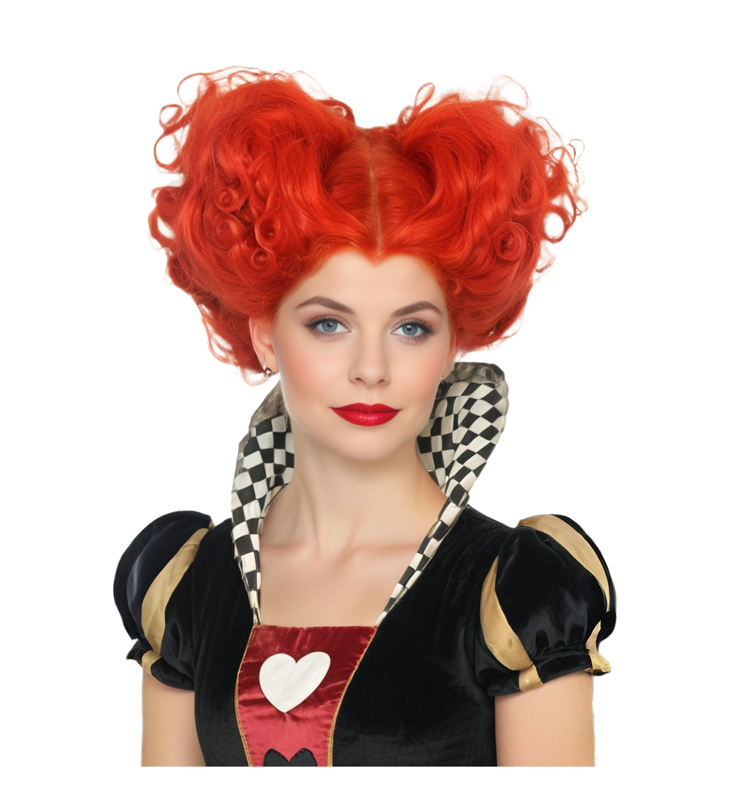 Paruka - srdcová královna