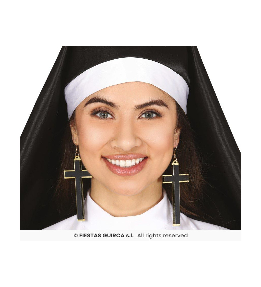 Naušnice - s křížky