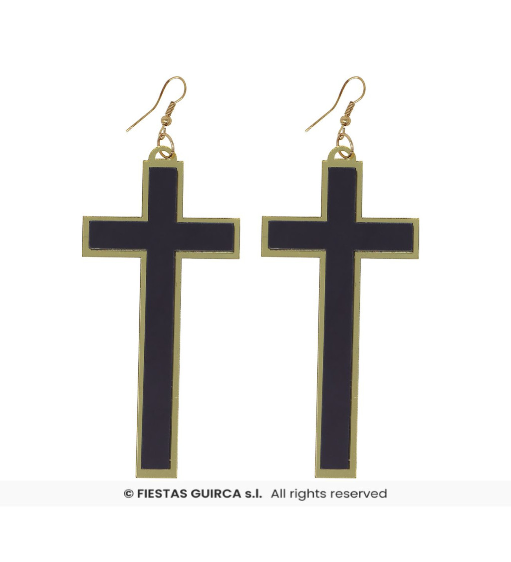 Naušnice - s křížky