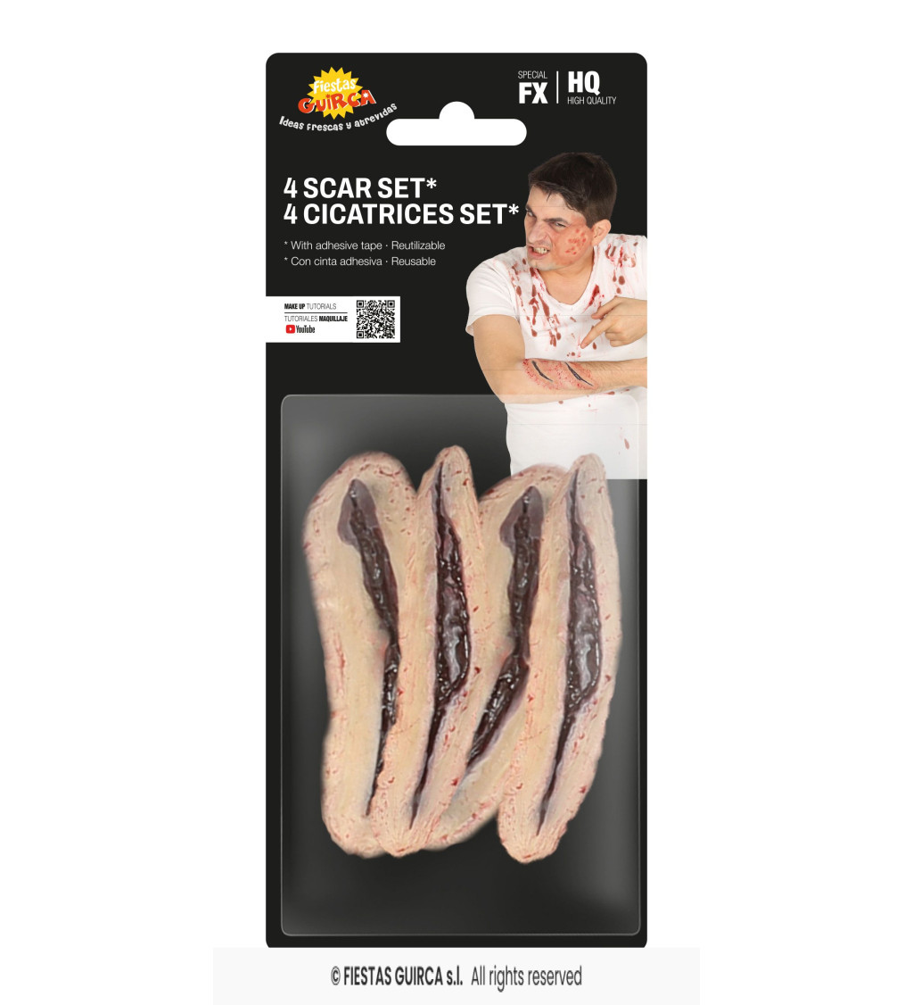 Set - latexových jizev