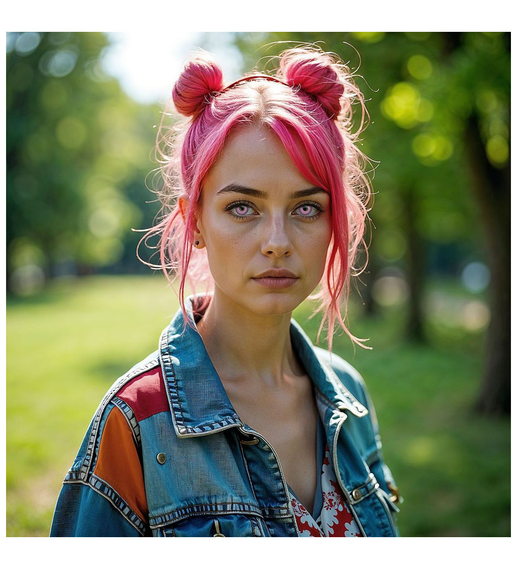 Kontaktní čočky jedodenní - Rose Crush