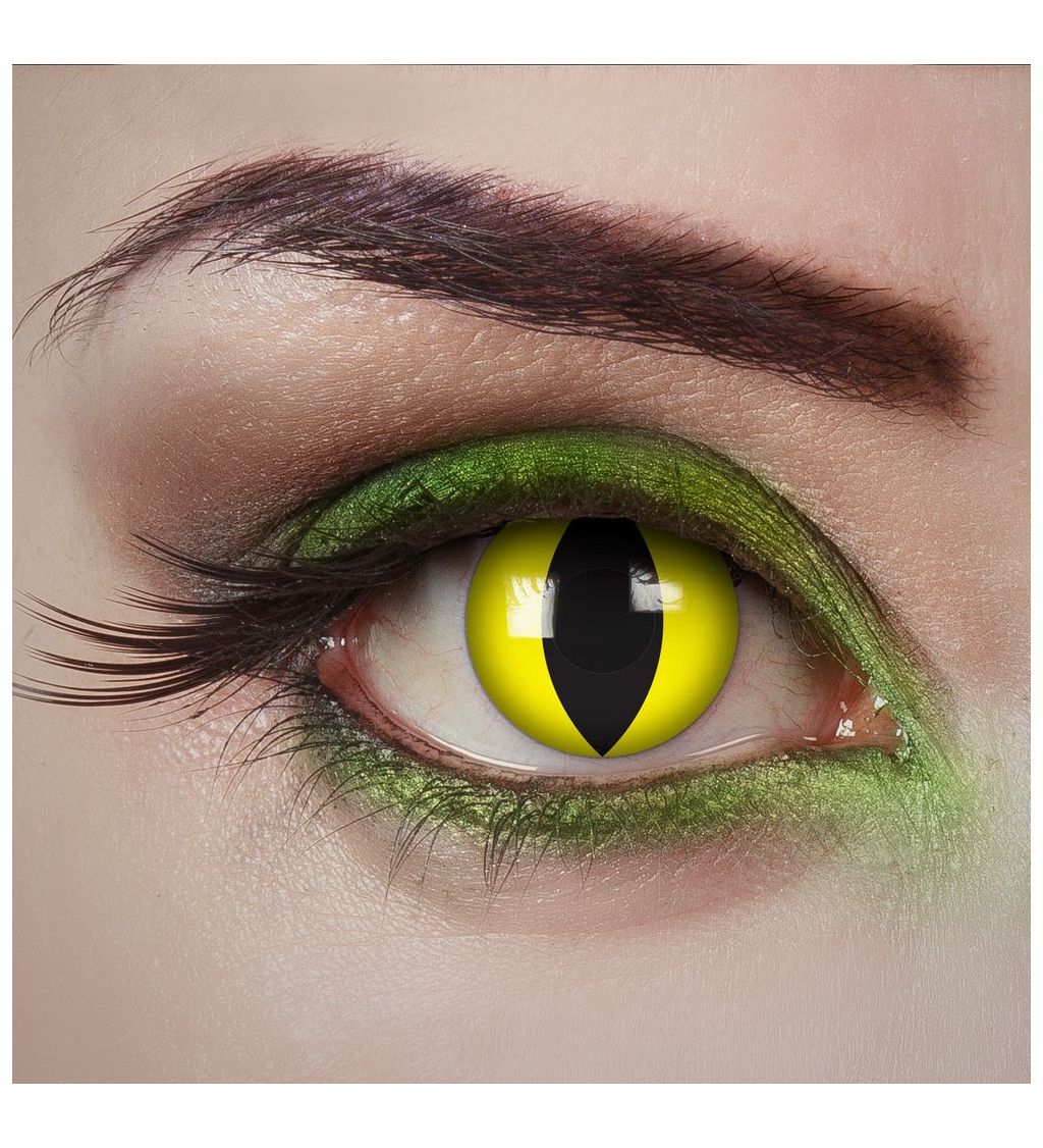 Kontaktní čočky jednodenní - Glowing Wildcat