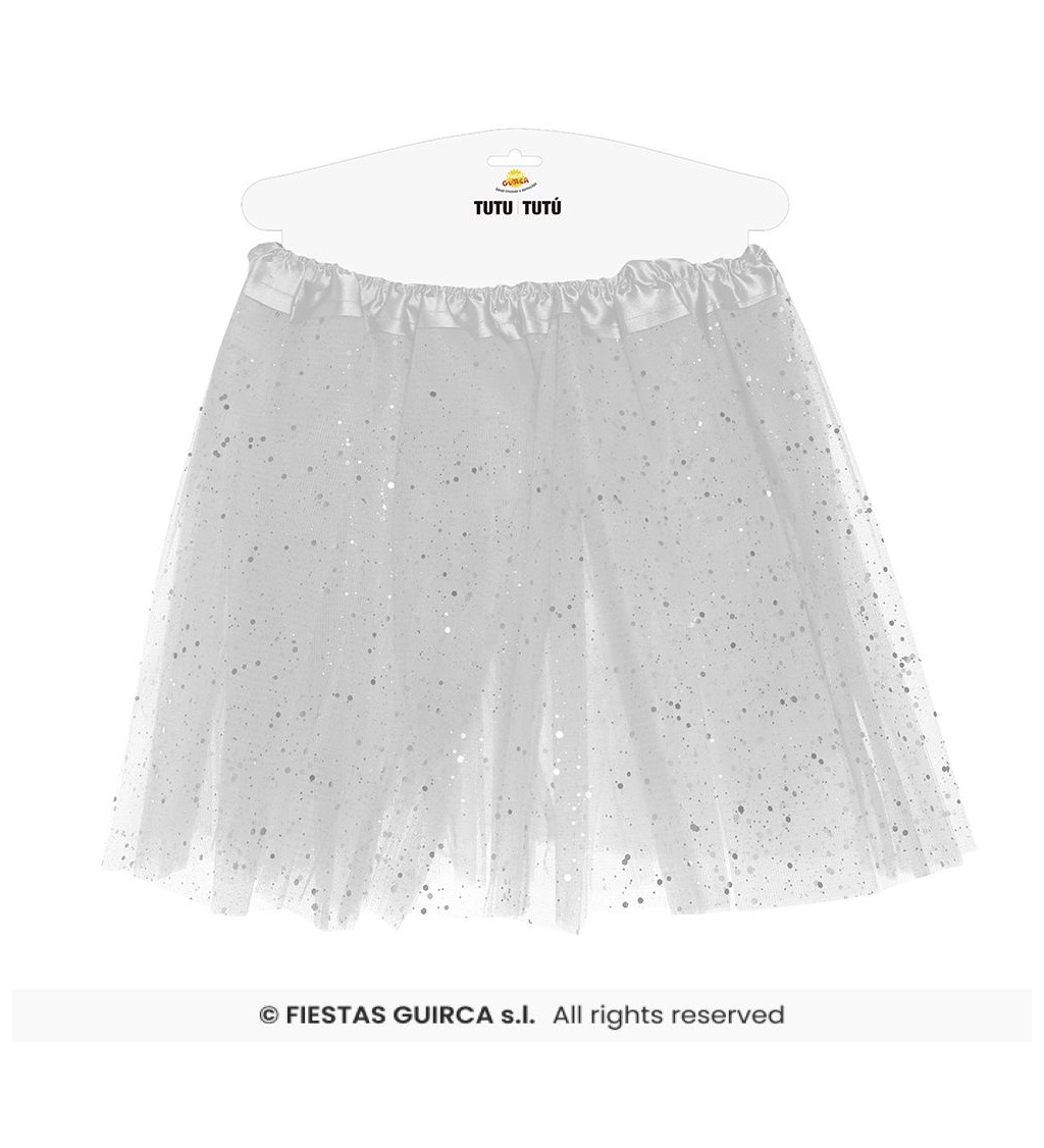 Dětská tutu sukně - bílá