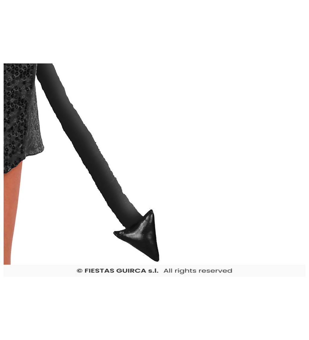 Čertovský ocas - černý