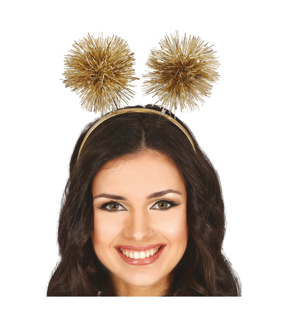 Čelenka - třásněmi zlatá