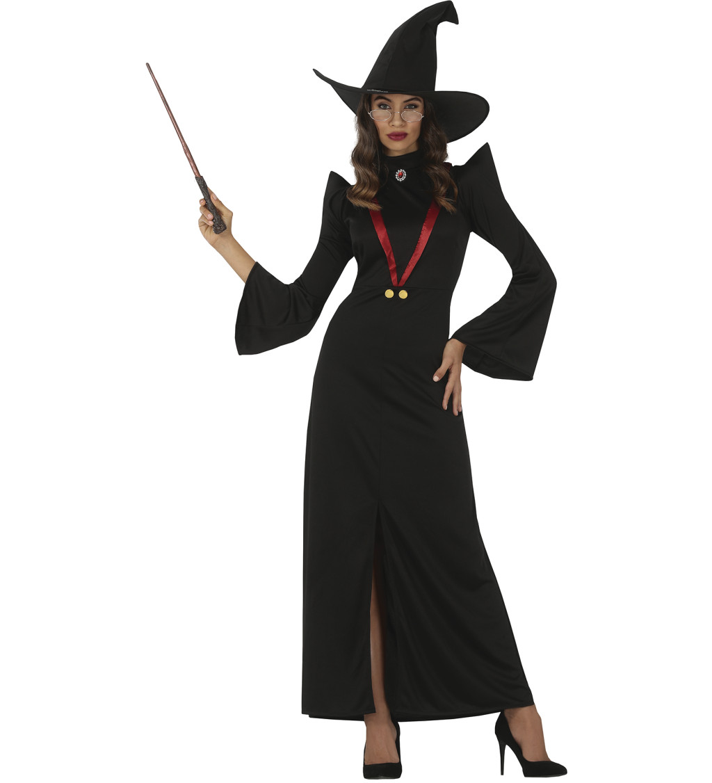 Dámský kostým - Čarodějnice ředitelka
